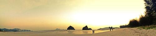 The Panoramic beauty of Nopparat Beach, Krabi